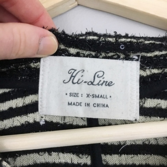 Madewell Hi-Line sequin zip up cardigan XS - Picture 5 of 9